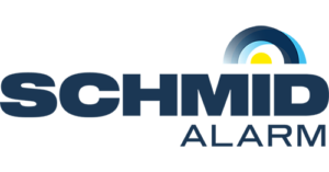 Schmid Alarm Logo farbig blau
